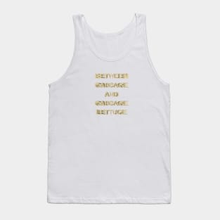 Between cabbage and cabbage lettuce Tank Top